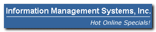 Hot Online Specials from Information Management Systems, Inc.